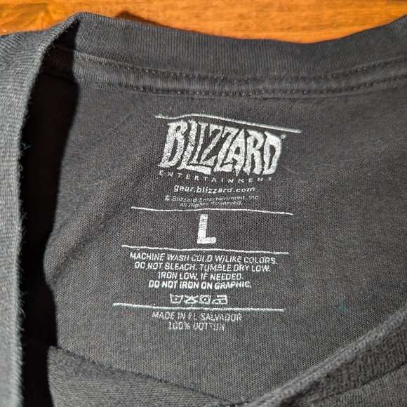 World Of Warcraft III Reforged Blizzard Video Game T Shirt  Black - Picture 3 of 8